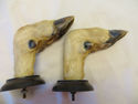 Vintage 2 Stag Deer Hoof  Hooks Great  for Coat Ra