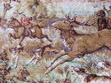 Fantastic RomanticTapestry Goblin Hunting Scene Fa