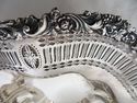 Stunning Antique Silver Fruit Potpourri Bowl Cente