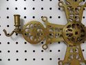 Vintage Old Byzantine Cross Bass Pendant Constanti