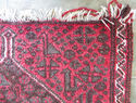 Old Antique Persian Vintage Bedouin Runner Rug Car