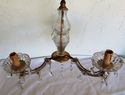 Gorgeous Antique Chandelier 3 Arm Ceiling Lamp Cry