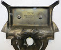 Gorgeous Antique French Inkwell w Paris Arch De Tr