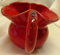 Gorgeous Fiesta Red Colored Ceramic Wine/Water Pit