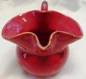 Gorgeous Fiesta Red Colored Ceramic Wine/Water Pit