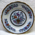 Gorgeous Rare Royal Doulton Plate in the “Bottle