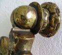 Gorgeous Huge Antique Door Knocker Heavy Solid Bra