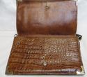 Gorgeous Vintage 1940's Purse Hand Bag Genuine Sna