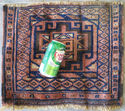 Antique Persian Vintage Bedouin Runner Rug Carpet 