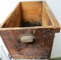 Great Old Vintage Wood Box Primitive Mining High E