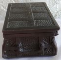 Gorgeous Antique Bronze Treasure Jewelry Money Box