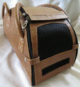 Stunning Pet Traveling Dog/Cat Carrier Stylish Fau