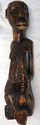 African Vintage Dogon Mali Carved Wood Statue Trib