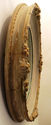 Antique Victorian Shabby Large Gesso Gilded Wood O