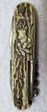 Vintage German StagHorn Folding Pocket Knife Hunti