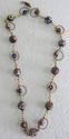 Gorgeous Precious Marbles Stones Necklace Artist H