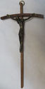 Vintage 1960 Era Religious Crucifix Wood Cross Bro