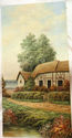 Gorgeous Painting Oil Canvas Country Scene Landsca