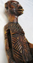 African Vintage Dogon Mali Carved Wood Statue Trib