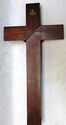 Gorgeous Antique Crucifix Vintage Bronzed Corpus C