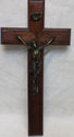 Gorgeous Antique Crucifix Vintage Bronzed Corpus C