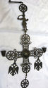 Antique Vintage Large Brass Byzantine Celtic Cross