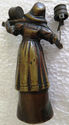 Antique Bronze Heirloom Statue Figurine French Vin