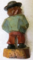 Vintage ANRI Hand Carved Wood Statue Man Figure It