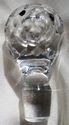 Gorgeous Diamond Faceted Cut Crystal Ships Decante