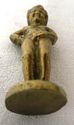 Old Antique Statue Brass Metal Vintage Sculpture B