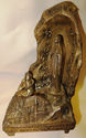 Antique Lourdes Religious Holy Virgin Statue w Mus