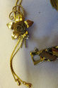 Stunning Lot Vintage Custom Jewelry Gold Tone Brac