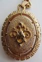 Gorgeous Vintage Cameo Pendant Brooch Costume Jewe