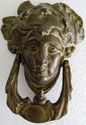 Gorgeous Antique Door Knocker Rustic Greek Lady Go