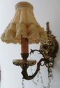 Gorgeous Pair Wall Sconces Chic Shabby Italian Tol