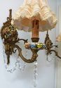 Gorgeous Pair Wall Sconces Chic Shabby Italian Tol