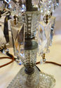 Gorgeous 2 Antique Table Boudoir Lamps Vintage Hob