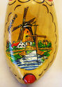 Single Holland Souvenir Carved Wooden Shoe Clog Du