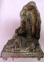 Antique Lourdes Religious Holy Virgin Statue w Mus