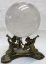 Vintage Clear Crystal Clear Fortune Ball Feng Shui