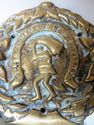 Gorgeous Huge Antique Ornate Figural Door Knocker 