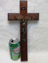 Gorgeous Antique Crucifix Vintage Bronzed Corpus C