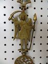 Vintage Old Byzantine Cross Bass Pendant Constanti