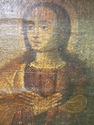 Gorgeous Old Religious Art Painting Holy Virgin Ma