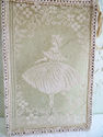 Gorgeous Vintage Ballerina Girl in Lace Window Fra