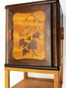 Gorgeous Antique Inlay Wood Cabinet Vintage Cigare