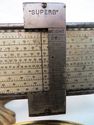 Antique Shop Candy Weight Scale w Original Brass S