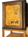 Gorgeous Antique Inlay Wood Cabinet Vintage Cigare