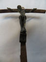 Vintage 1960 Era Religious Crucifix Wood Cross Bro