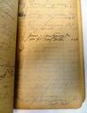 Antique Ledger Book Detailing Accounts Pensylvania